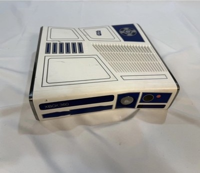 Microsoft Xbox 360 R2D2 Star Wars Limited Edition Console 320GB HD TESTED Works