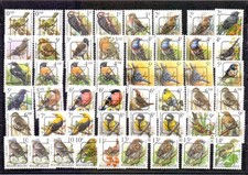 BELGIUM 1986 complete precancel buzin birds set MNH** PRE815P6a/838p8