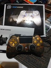 SCUF Impact PS4 Controller SG402-02 Gold Cust...