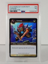 Carnage - Foil - Fields of Honor - Warcraft #55 - 2010 - PSA 7