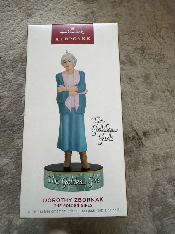 Hallmark Keepsake "Dorothy Zbornak - The Golden Girls" 2023 Sound Ornament NEW