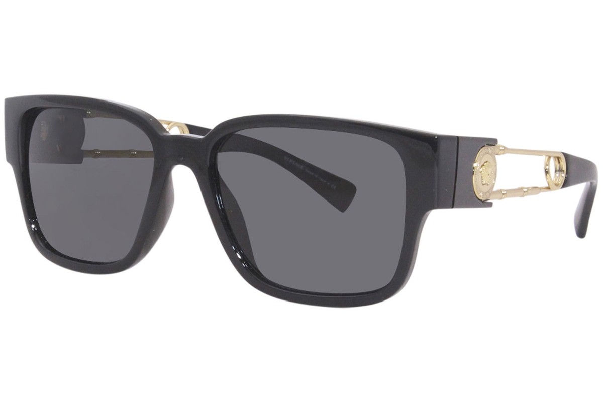 Versace 4412 108/73 Men's Sunglasses with Black Frame and Dark