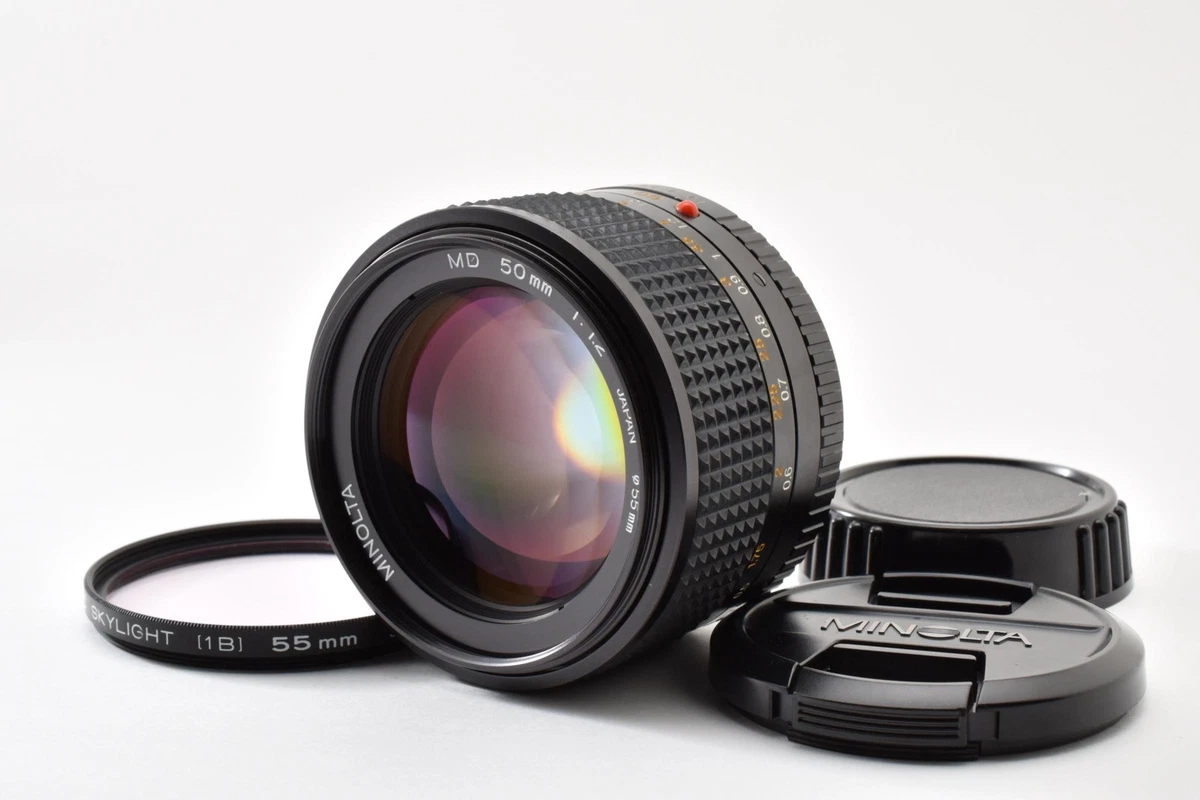 Minolta MD f/1.2 Camera Lenses 50mm Focal for sale - eBay