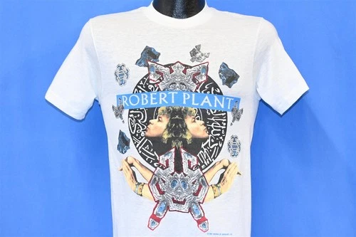 80s ROBERT PLANT NON STOP GO TOUR KALEIDOSCOPE ROCK 1980s vintage concert t-shirt, vintage, single stitch, B+ condition