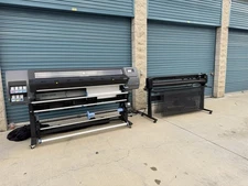 HP Latex 335 Printer & HP Latex 64 Cutter - Used Condition - PICK UP ONLY