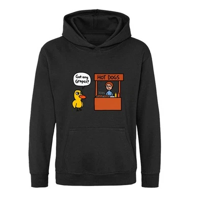 Funny Duck Got Any Grapes T Shirt/ Hoodie Meme Tee Unisex Casual Top Gift Idea - Image 1 of 2