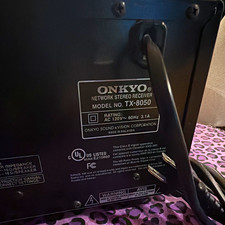 Onkyo TX-8050 Stereo Receiver Internet/Media Streamer 2-Channel Black