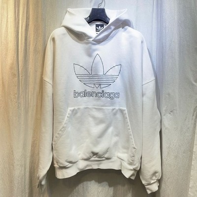 Balenciaga x Adidas White Hoodie 2 125692473