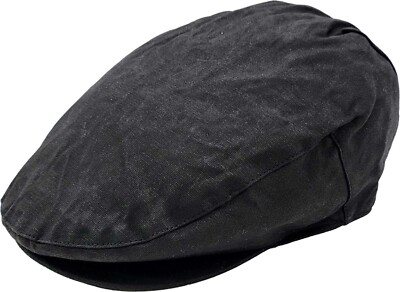 Men's Women Waterproof Wax Flat Cap- Irish Flat Cap, Men Ivy Flat