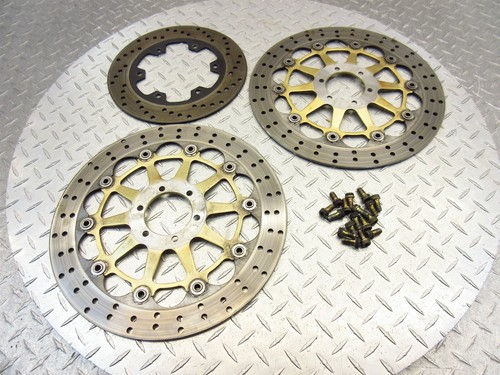 2001 00-03 Ducati Monster 900 M900S Front Rear Left Right Brake Rotor Disc OEM - Picture 3 of 12