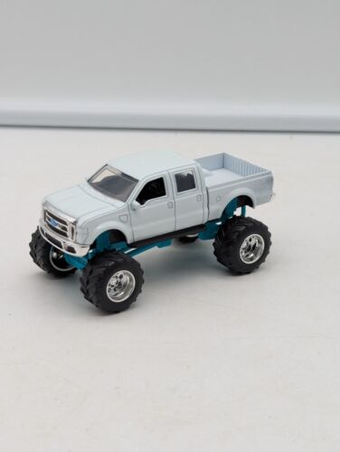Jada Just Trucks 2008 FORD F-350 SUPER DUTY WAVE 18 White Blue Used