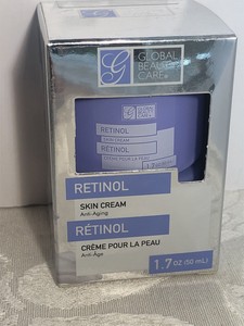 GLOBAL BEAUTY CARE RETINOL SKIN ANTI-AGING CREAM 1.7 OZ / 50 ML