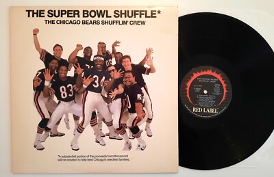 The Chicago Bears Shufflin Crew The Super Bowl Shuffle Vinyl Single / NM-