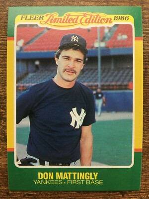 don mattingly limited edition baseball cards Amazon.com: (5) 1987 Fleer Limited Edition Baseball #26 Don Mattingly  Baseball Card Lot New York Yankees : Collectibles & Fine Art