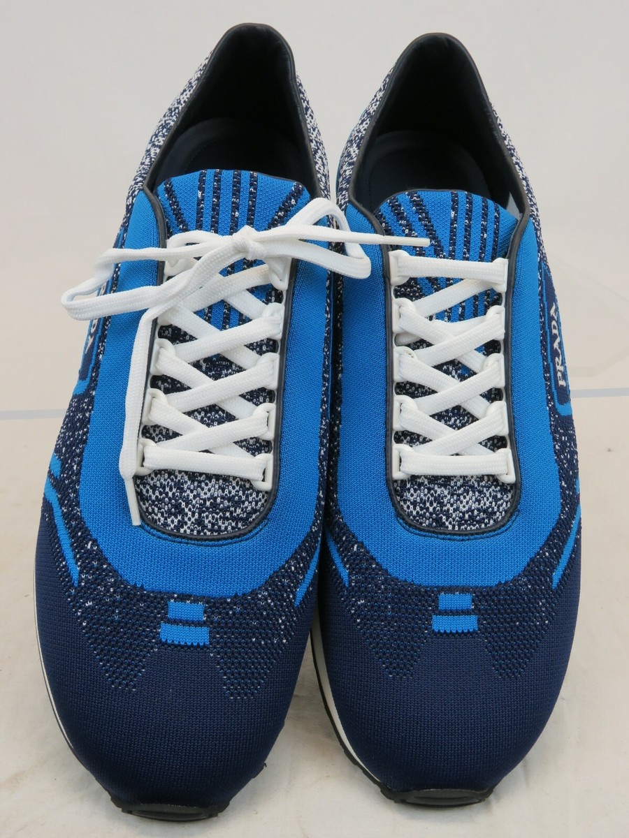 Size 11 - Prada Knit Jacquard Fabric Low Navy for sale online | eBay