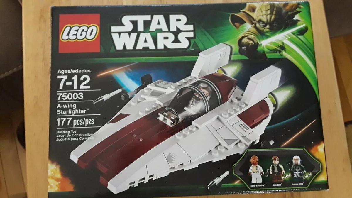 LEGO STAR WARS 75003 A wing Starfighter New in Box Factory