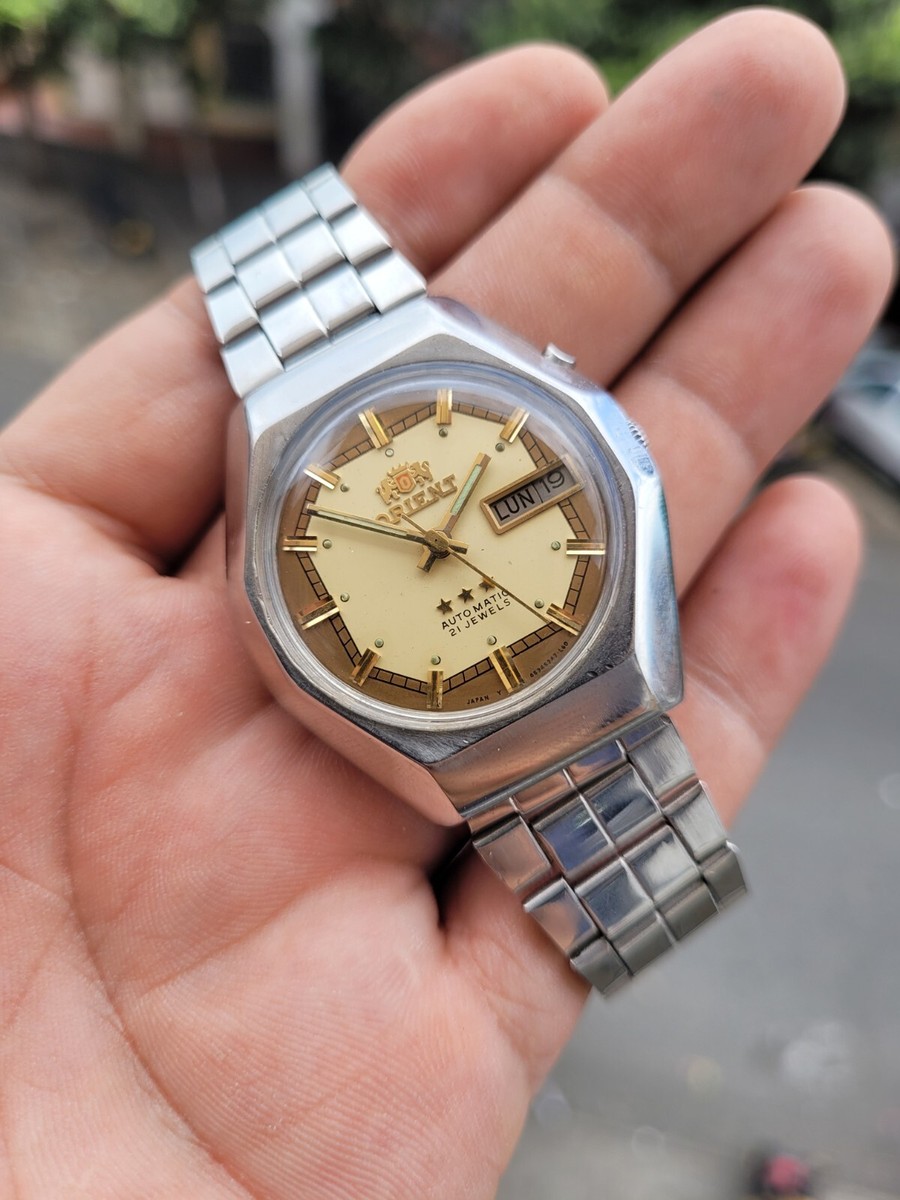 Reloj Antiguo Reloj Orient Automatico Original Reloj Orient