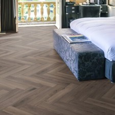 Herringbone Laminate Flooring Oak Parquet Wood Water Resistant Easy Click Planks