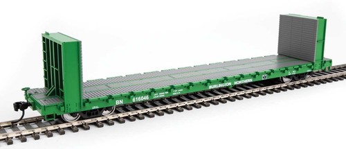 Spur H0 - Walthers Güterwagen Bulkhead Flatcar Burlington Northern - 5862 NEU | Zustand: Neu