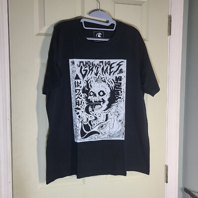 Grimes Visions Music Concert Tour Black Band Sz XL Miss