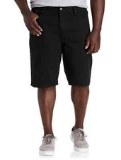 Levi's Men's Black 469 Loose-Fit Denim Shorts 394340005 Size 29 - NWT