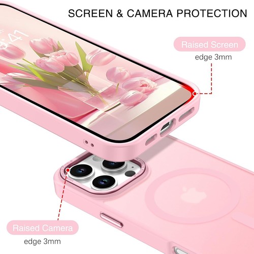 For iPhone 16 Pro Max 15 14 13 12 Mini 11 Pro Plus Case MagSafe Shockproof Cover - Picture 61 of 112