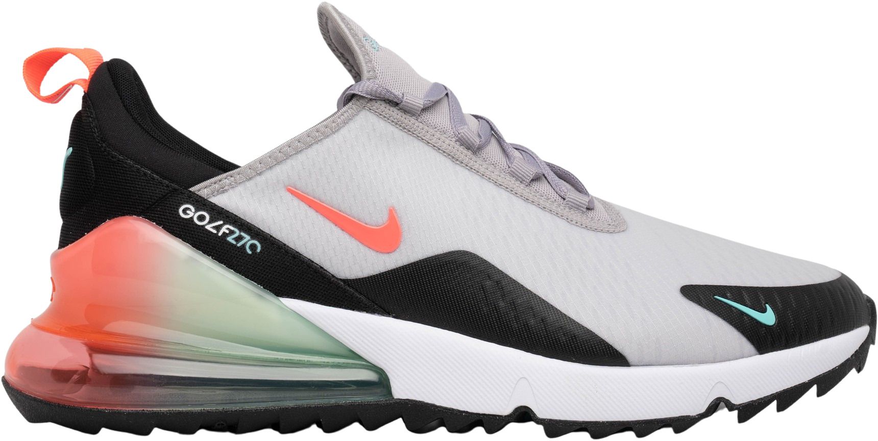 Nike Air Max 270 Golf Atmosphere Grey Hot Punch for Sale 