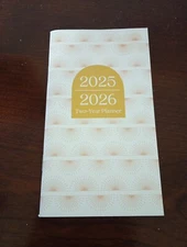 Aura 2025- 2026 Monthly Pocket Planner 64 Pages  3.3 x 6 in. 2 Years 