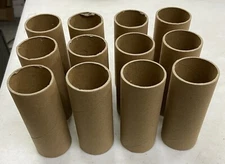 Tubes Paper Cardboard Arts & Crafts (12/Order)