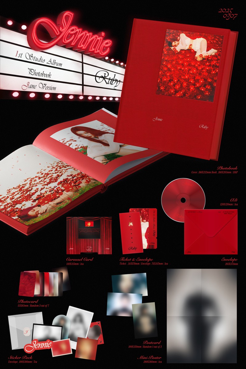 K-POP・アジア Jennie Ruby 1st Studio Album CD BLACKPINK JENNIE, BLACKPINK JENNIE, BLACKPINK JENNIE