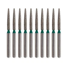 Dental Flame Diamond Burs FG 863/012C Coarse Grit For High Speed Burr