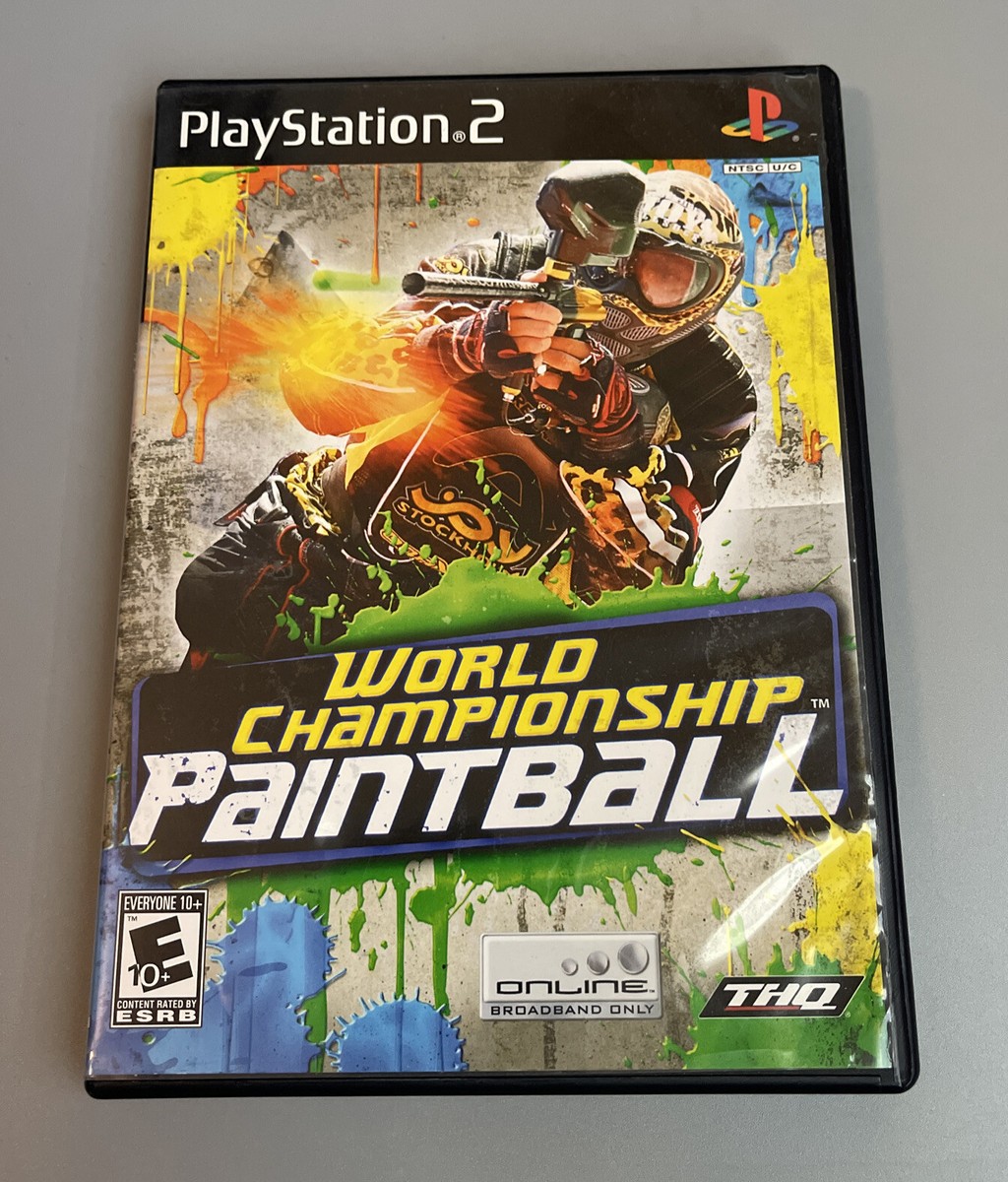 World Championship Paintball - Sony PlayStation 2, 2008 - Complete