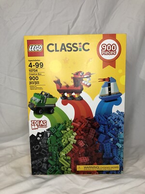 LEGO Classic Creative Box 900 pcs (10704) New Sealed Box 673419267373|