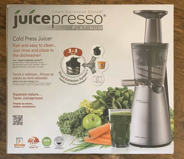 Coway Juicepresso Platinum Cold Press Juicer Cjp-03seu for sale online |  eBay