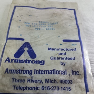 Armstrong B1669-1 PCA 1/4 Repair Kit