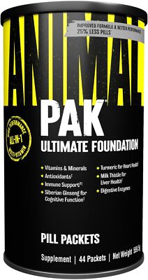 Universal Nutrition ANIMAL Pak Multivitamin-Komplex 44er - MHD/BBD 30.04.2027