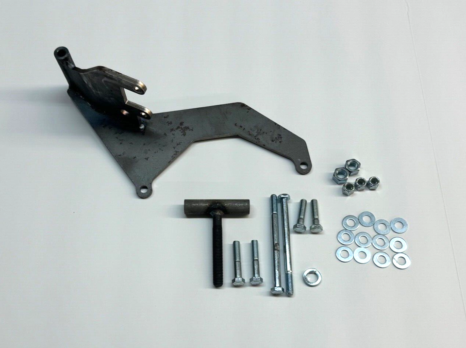 Small Block Chevy A/C Air Compressor Bracket Drivers Side Mount Short ...