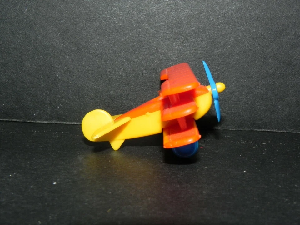 VINTAGE 1980s? Mini Plastic FOKKER TRI-PLANE Airplane Made in W GERMANY Bruder? - Image 2 of 4