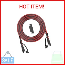 OYMSAE 12Feet SAE to SAE Extension Cable Quick Disconnect Connector 16AWG,for Au