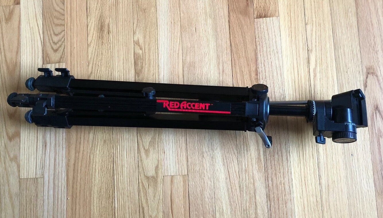 Coast Red Accent VTR95RA SuperLite Tubular Camera Tripod eBay
