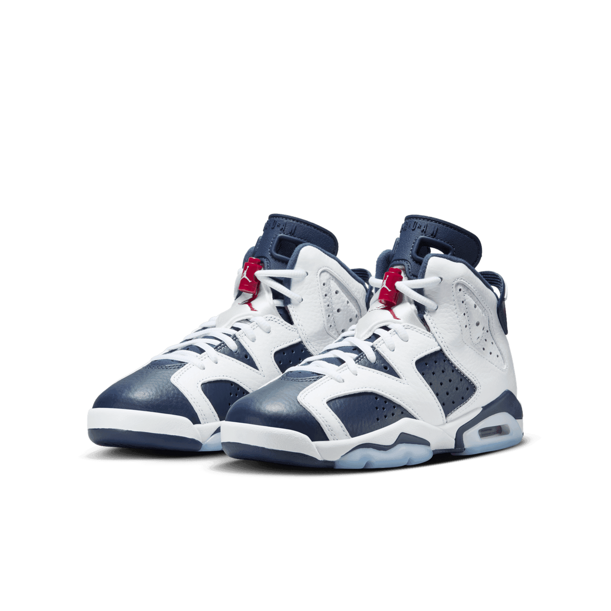 2024 Air Jordan 6 Retro Olympic White Midnight Navy (GS 2024 Air Jordan 6 Retro Olympic White Midnight Navy (GS