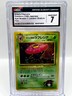 Erika's Vileplume 045 Gym 1 Heroes Holo 1998 Japanese Pokémon Card CGC 7 NM