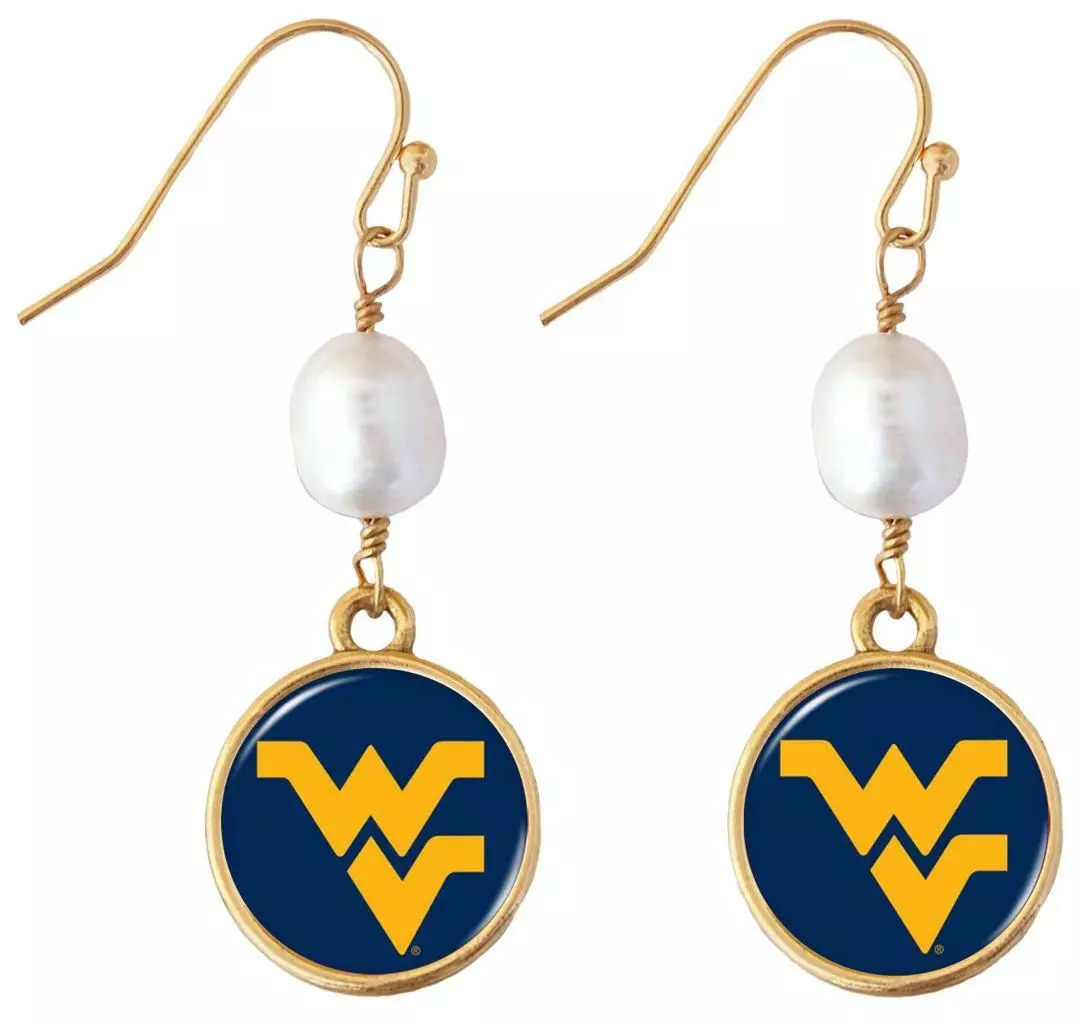 Wvu earrings sale