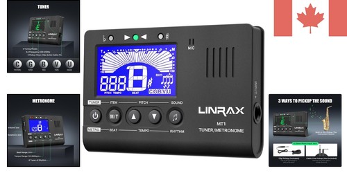 Versatile Digital Metronome Tuner Tone Generator - Perfect for All Skill Levels - Bild 2 von 9