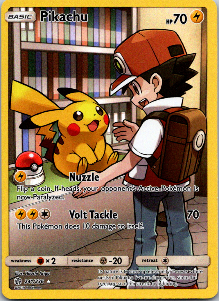 Preços baixos em Pikachu 241/236 Sm-Cosmic Eclipse | eBay