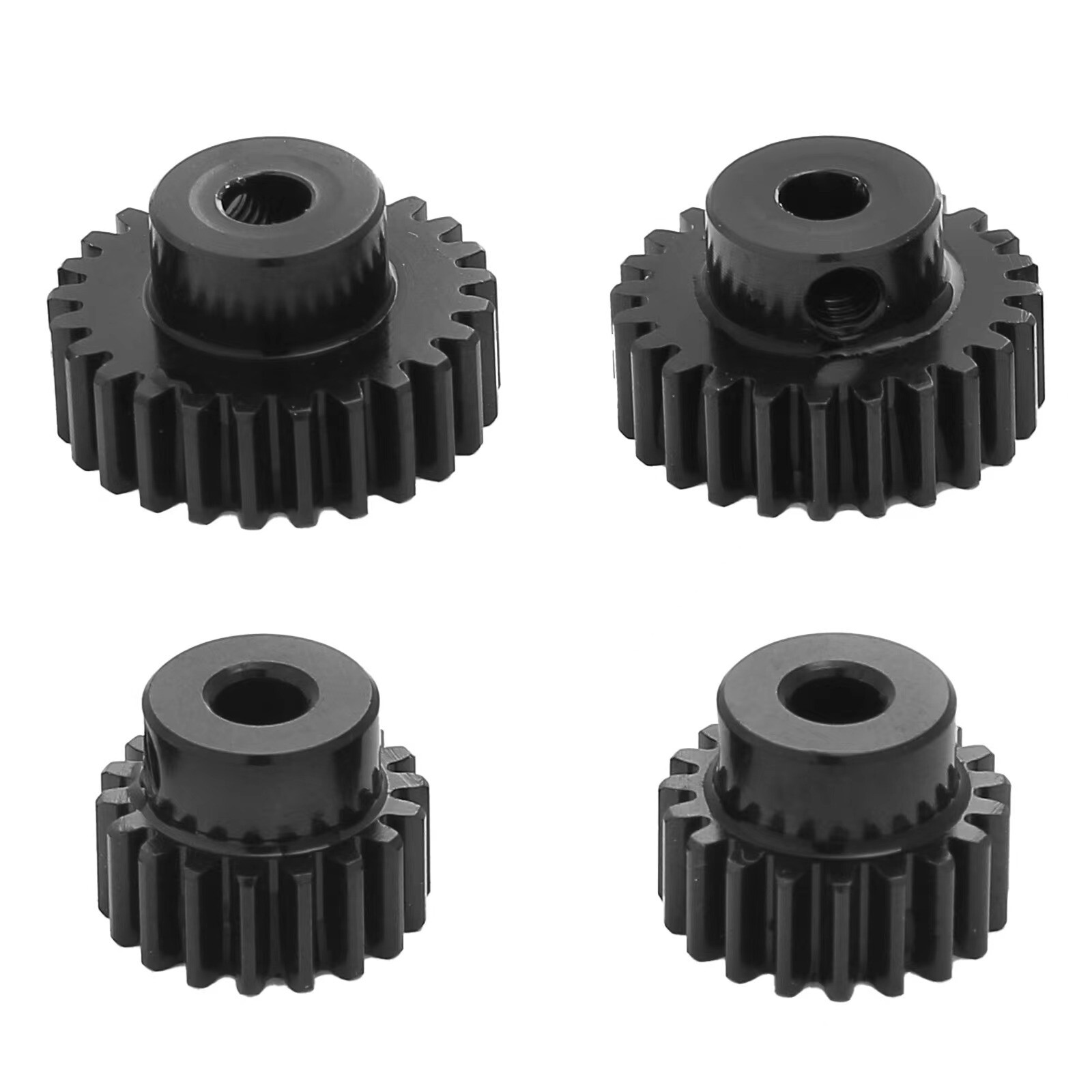 18T 19T 23T 24T Motor Pinion Gear Compatible with Tamiya TT01 TT02 TA05 RC Cars