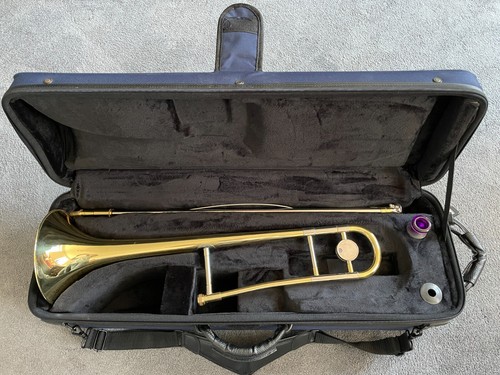 Tenor Trombone Arnolds & Sons Terra TB-3100 Brass Instrument Mouthpiece & Case