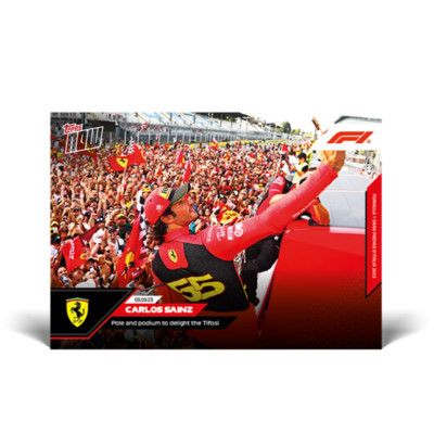 Topps Now Formula 1 2023 - Card 044 - Carlos Sainz - Scuderia Ferrari