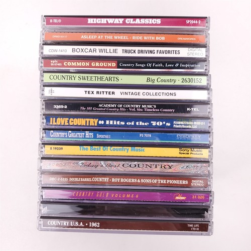 15 Various Country Artist CDs Greatest Hits Today's Best Classics