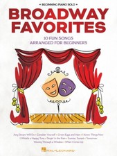 Broadway Favorites for Beginning Piano Solo Sheet Music Songbook 000319408